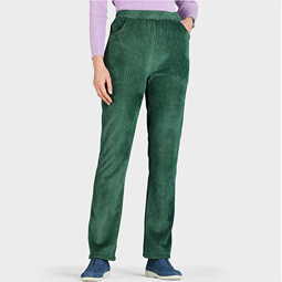 Fleece Lined Cord Trousers